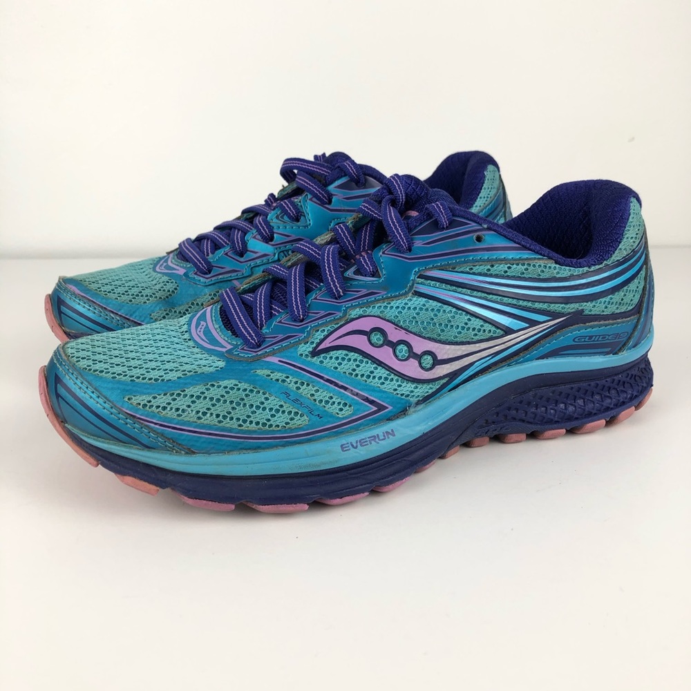 SAUCONY Everrun Guide 9 Running Sneakers Blue